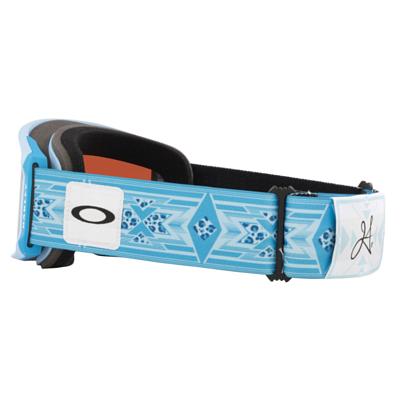 Маска горнолыжная OTG Oakley Line Miner L Jamie Sig Blue Print/Prizm Snow Sapphire