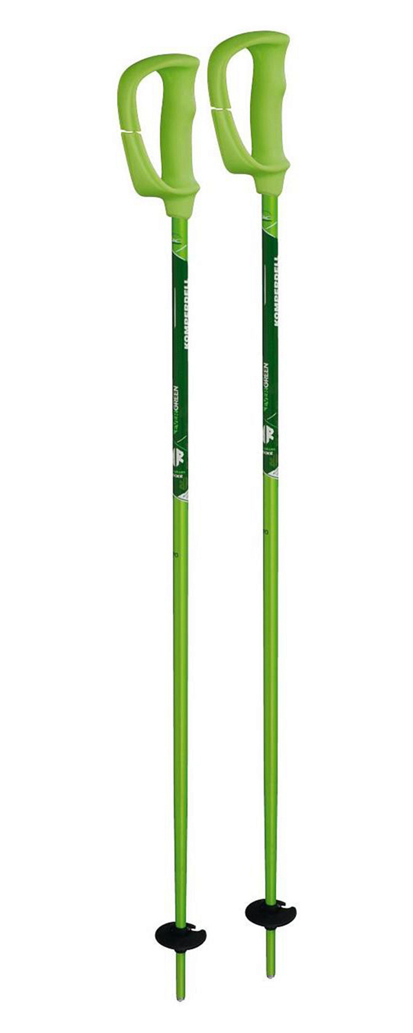 Горнолыжные палки KOMPERDELL Alpine universal Green Rush 14mm