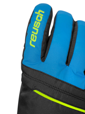 Перчатки REUSCH Alan Junior Bleck/Bril Blue/Safety Yellow