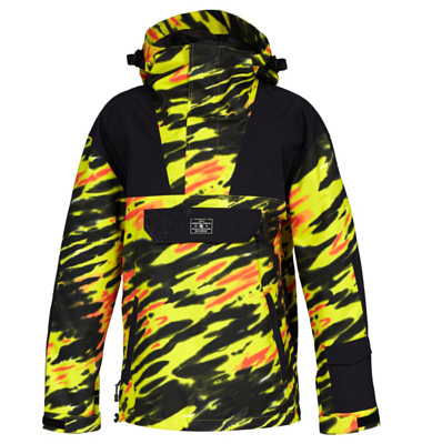 DC Shoes Dc 43 Anorak M Snjt Angled Tie Dye Sulphur Spring