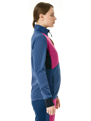 Куртка беговая Nordski Hybrid Pro Blue/Fuchsia