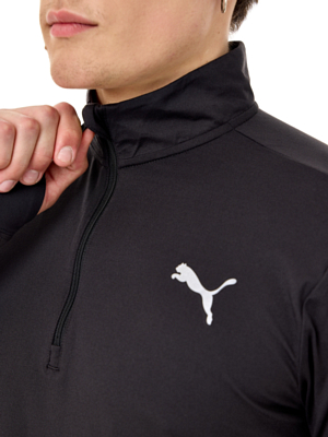 Джемпер Puma Favorite 1/4 Zip Black