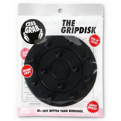 Наклейка на сноуборд CRABGRAB Grip Disk Black