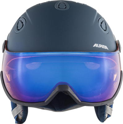 Зимний шлем с визором Alpina Grap Visor HM Ink/Grey Matt