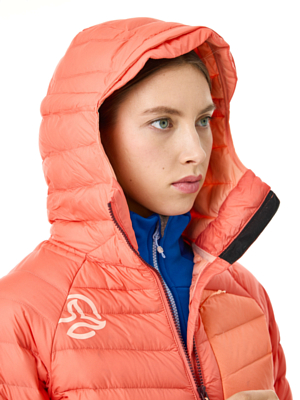 Куртка Ternua Vilman 2.0 Hood Down Jkt W Living Coral