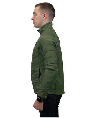 Куртка беговая NONAME Hybrid Warm 24 Forest Green