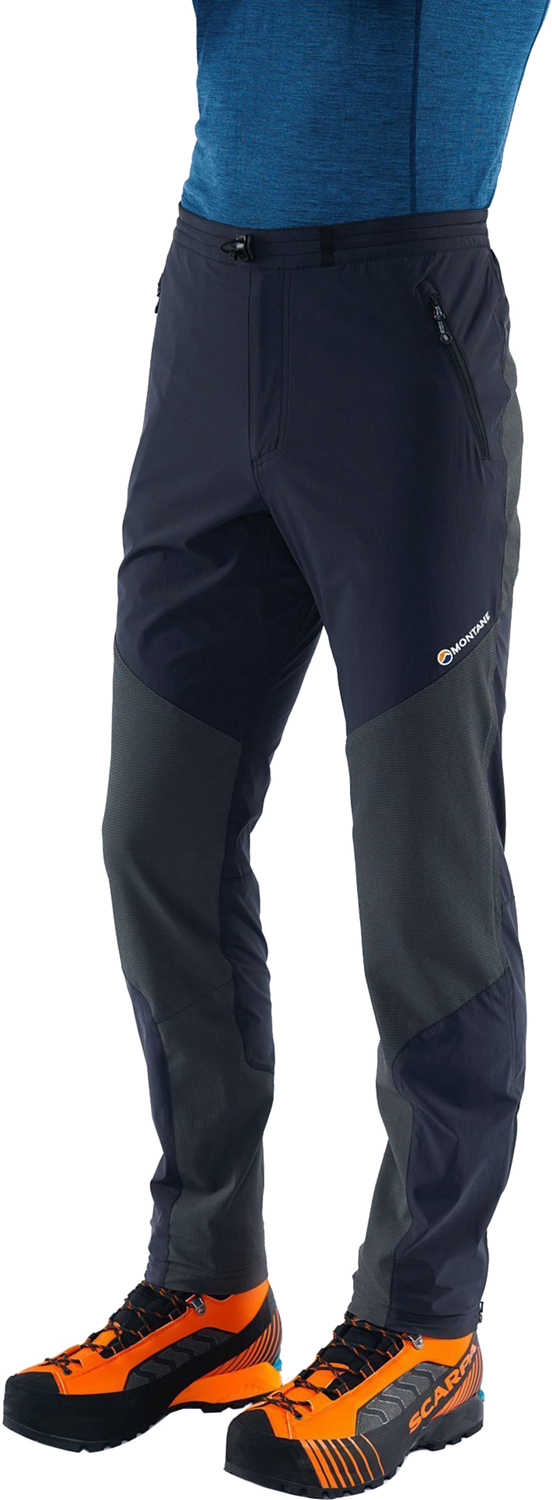 Брюки для активного отдыха Montane Alpine Edge Pants-Reg Leg Black