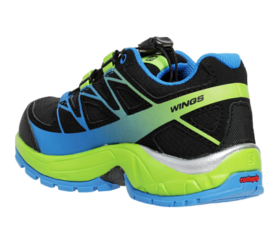 Ботинки детские SALOMON Wings CSWP K Blue/Green