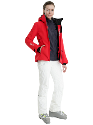 Куртка горнолыжная EA7 Emporio Armani Toray Eagle Jkt W High Risk Red