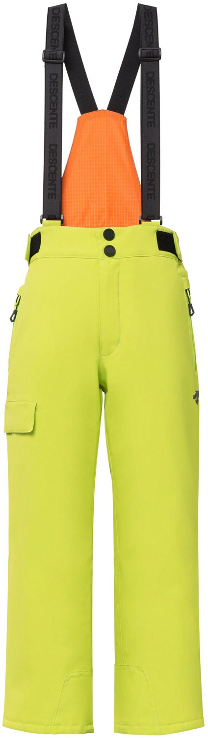 Брюки горнолыжные детские Descente PIPER BIB Lime