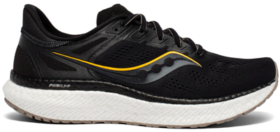 Беговые кроссовки Saucony Hurricane 23 Black/ViziGold