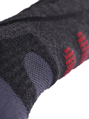 Носки с обогревательным элементом LENZ Heat Sock 5.1 Toe Cap Regular Fit Anthracite/Red