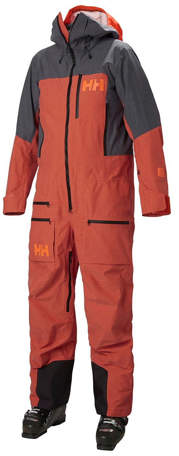 Комбинезон горнолыжный HELLY HANSEN Ullr Chugach Powder Suit Patrol Orange