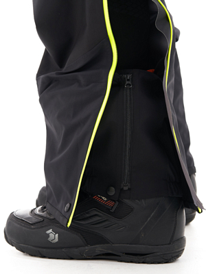 Комбинезон сноубордический Dragonfly Superlight 3L Black/Yellow Fluo