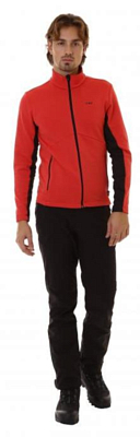 Толстовка COLMAR Full zip str Bright/red