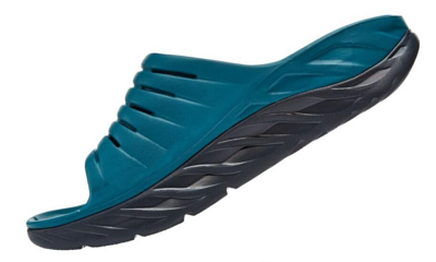 Сланцы Hoka Ora Recovery Slide Blue Coral/Butterfly