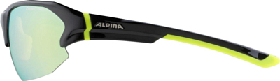 Очки солнцезащитные ALPINA Lyron Hr Black-Neon Yellow Gloss/Yellow Mirror Cat.3