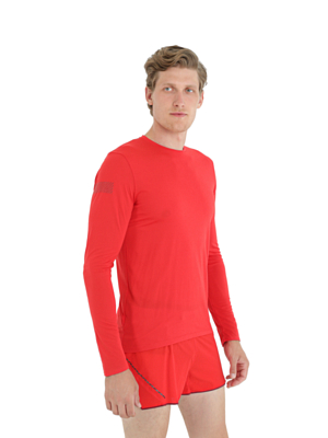 Футболка с длинным рукавом SALOMON Agile Long Sleeve Tee M Goji Berry