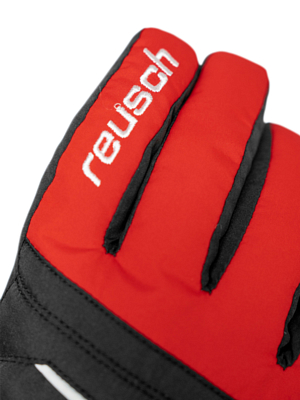 Перчатки REUSCH Alan Junior Black/Fire Red