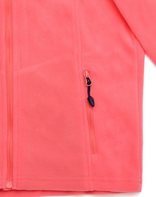 Джемпер детский Maier Sports Fleecejacket Kids Living Coral