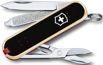 Нож Victorinox брелок Classic &quot;Skateboarding&quot;, 58 мм, 7 функций