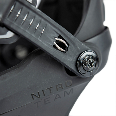 Крепления для сноуборда Nitro Team Ultra Black