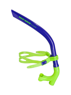 Трубка для плавания MAD WAVE Pro Snorkel Navy