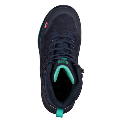 Ботинки детские Trollkids Kids Trollsteinen Hiker Mid XT Navy/Mint