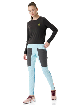 Брюки беговые Bjorn Daehlie Pants Aware Wmn Iced Aqua