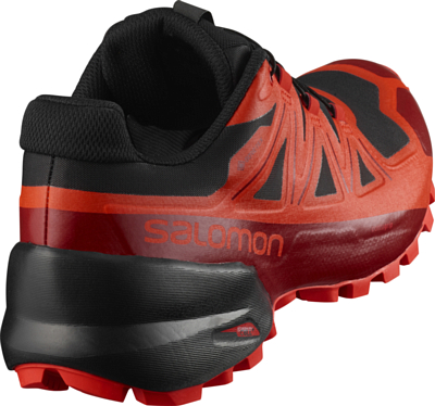 Беговые кроссовки SALOMON Spikecross 5 Gtx Black/Racing Rd/Rd Dahlia