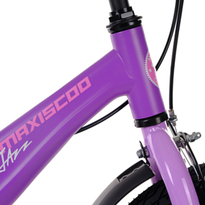 Велосипед MAXISCOO Jazz Стандарт 18 2024 Фиолетовый Матовый