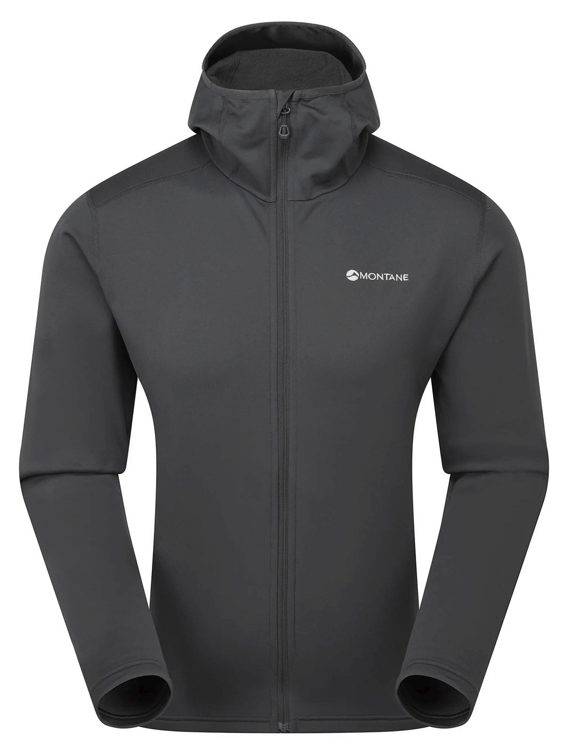 Флисовая куртка Montane Fury Lite Hoodie Midnight Grey