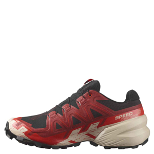 Кроссовки SALOMON Speedcross 6 GTX Black/Red Dalhia/Poppy Red