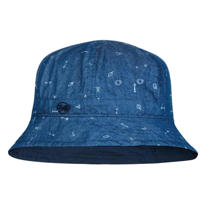 Панама Buff Fun Bucket Hat Arrows Denim