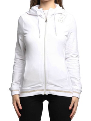 Толстовка EA7 Emporio Armani 3LTM07-TJCQZ Sweatshirt White