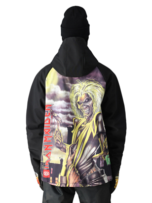 Толстовка 686 Waterproof Iron Maiden Killers Black