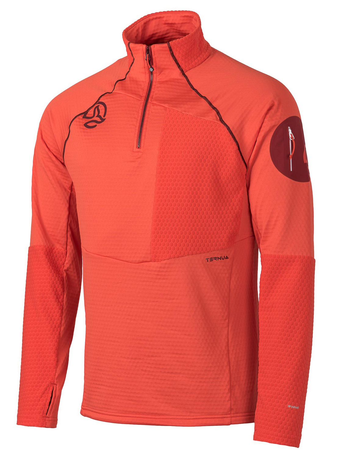 Джемпер Ternua Ragger 1/2 Zip M Orange