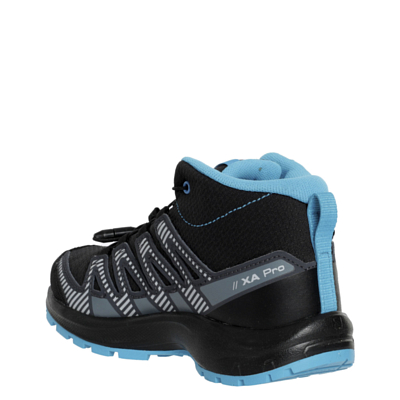 Ботинки детские SALOMON Xa Pro V8 Mid Cswp J Black/Monum