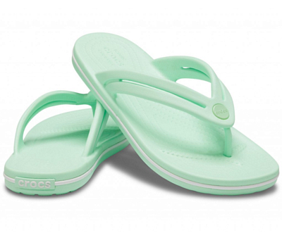 Сланцы Crocs Crocband Flip W Neo Mint