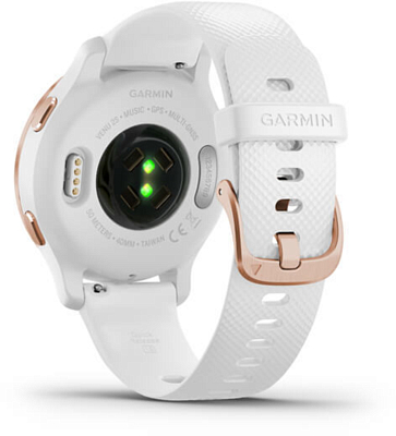 Часы Garmin VENU 2S Rose Gold + White