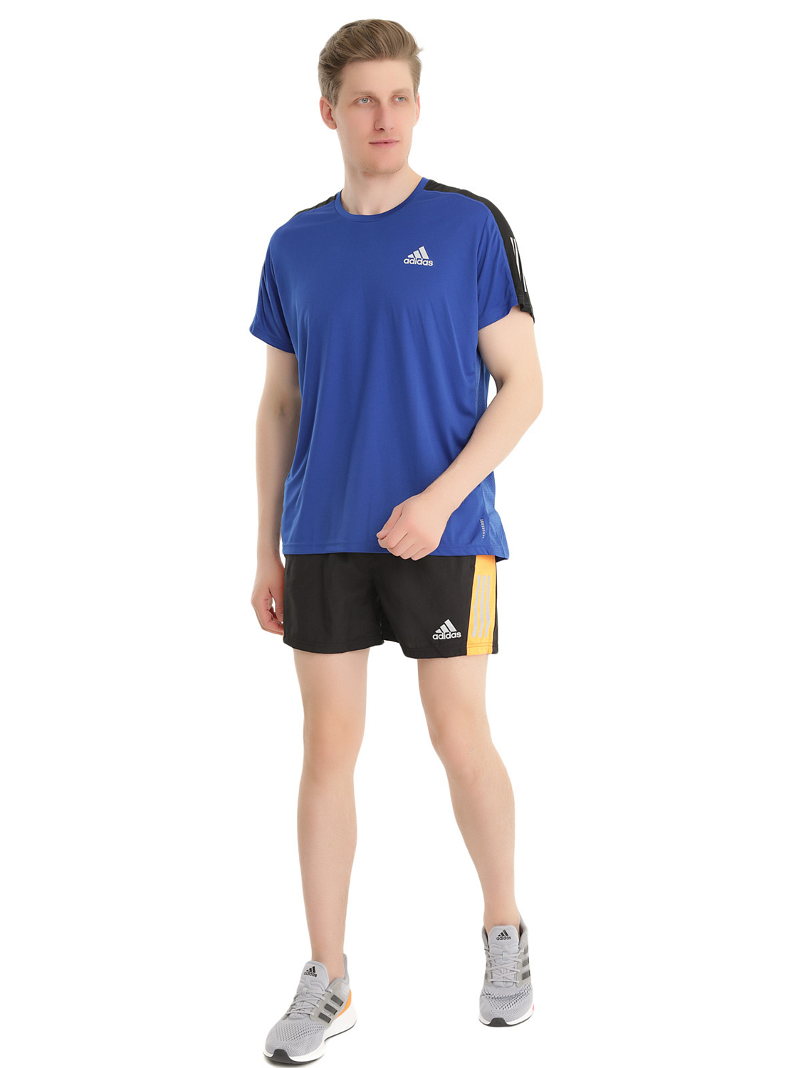 Футболка беговая Adidas Own The Run Tee Team Royal Blue