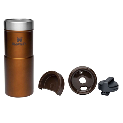 Термокружка Stanley The NeverLeak Travel Mug 0,35L Maple