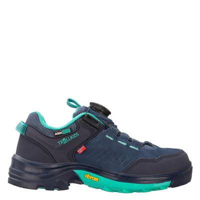 Ботинки детские Trollkids Kids Gjende Hiker Low Navy/Mint