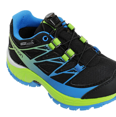 Ботинки детские SALOMON Wings CSWP K Blue/Green