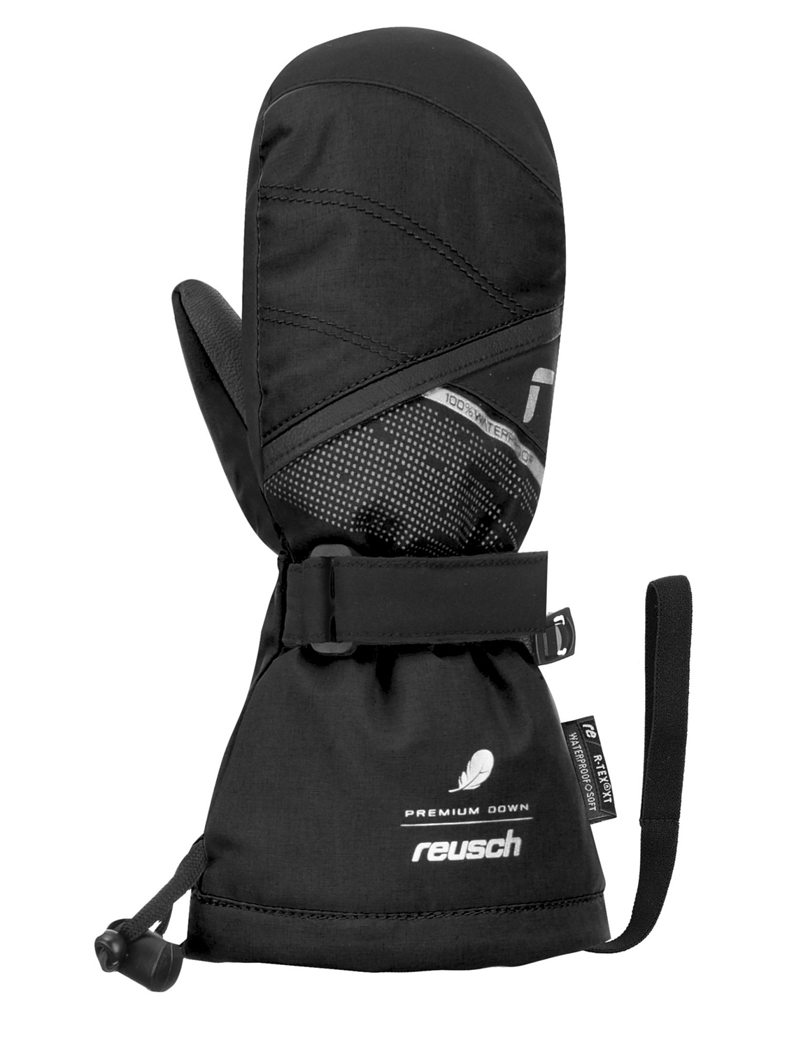 Варежки детские REUSCH Kaden Down R-Tex Xt Black