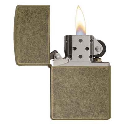 Зажигалка Zippo Anitque Brass Матовый