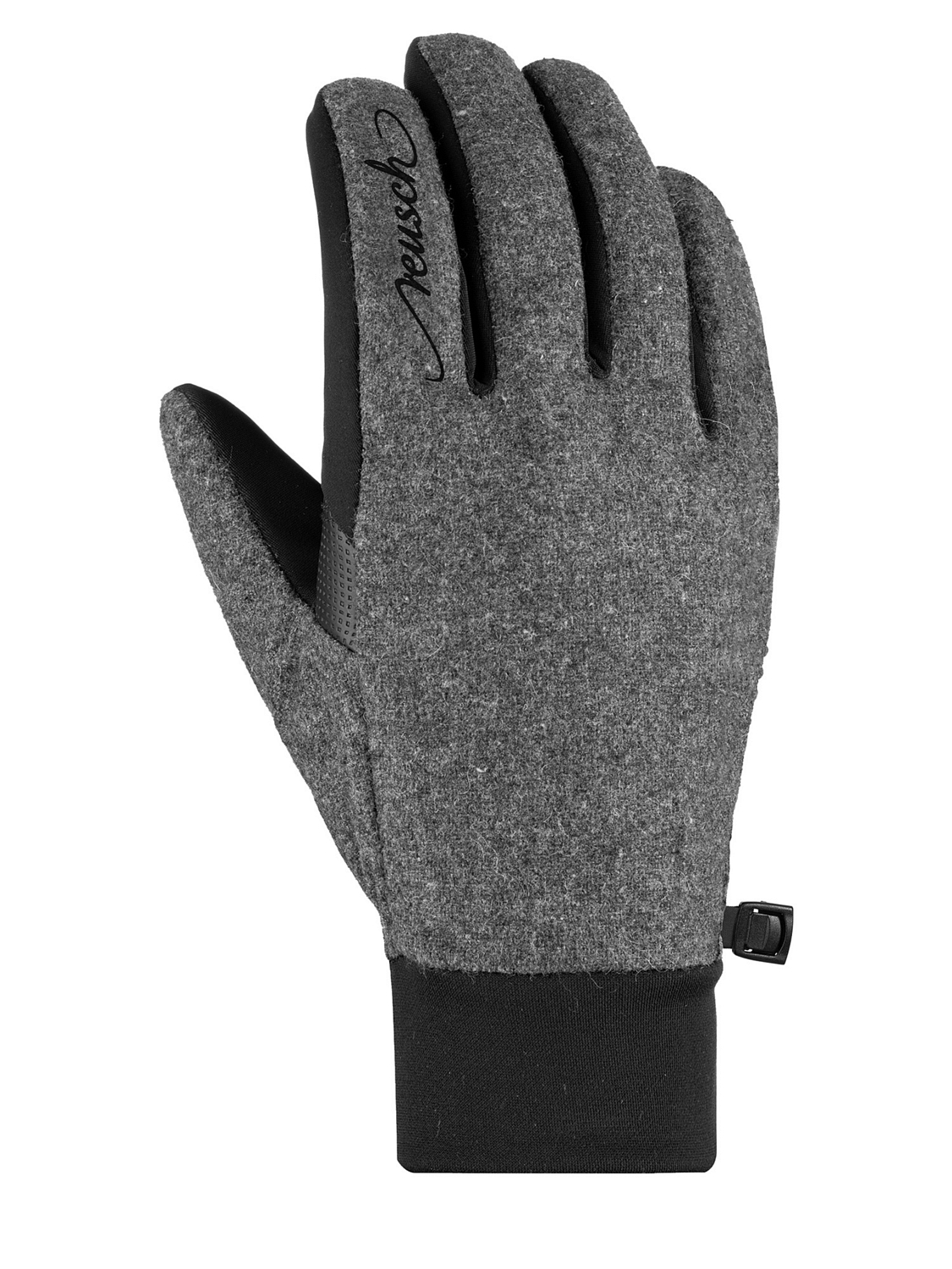 Перчатки REUSCH Saskia TOUCHTEC Black/Grey Alpine Melan