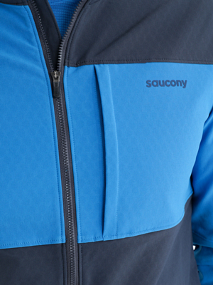 Куртка беговая Saucony Bluster Jacket Directoire Blue