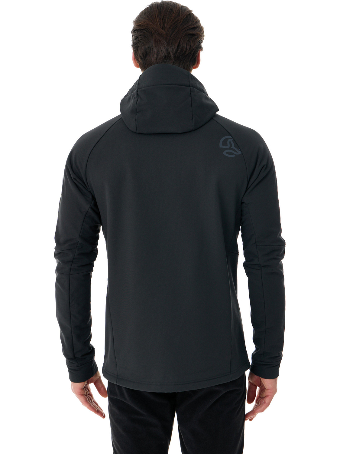 Ternua - Lekko Hard Hood 2.0 Jacket - Chaqueta softshell - Black / Whales  Grey | S