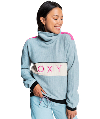 Джемпер Roxy Stillness - WarmFlight® Fleece Stone Blue